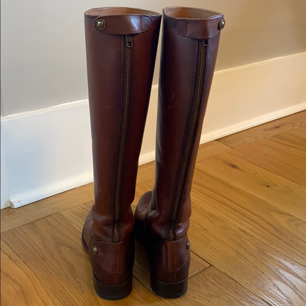 Melissa Button Back Zip Boots - Picture 3 of 5